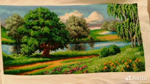 Картина,вышитая бисером Картина,вышитая бисером