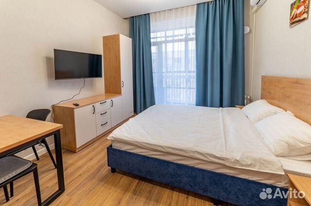

Квартира-студия в апарт-отеле, 25,7 м², 1 кровать