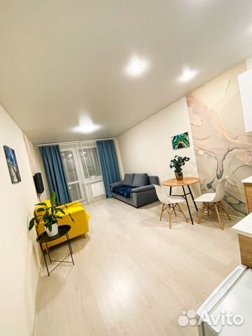 

Квартира-студия, 25,5 м², 2 кровати