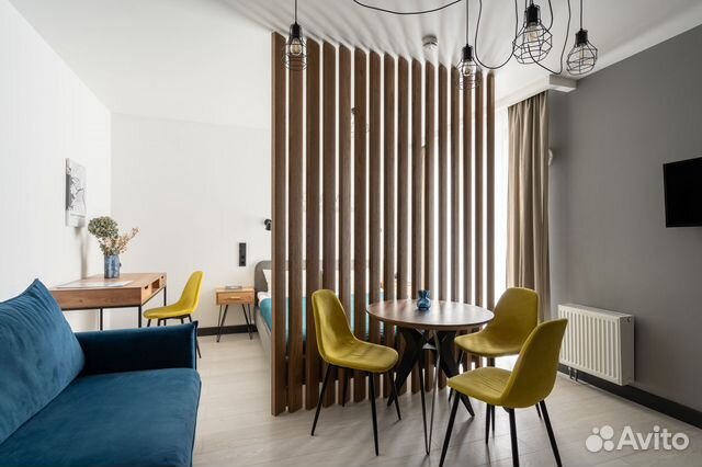 

Квартира-студия, 37 м², 2 кровати