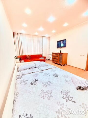 

1-к. квартира, 39 м², 2 кровати