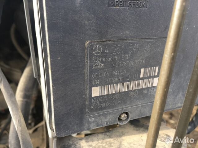 Блок ABS Mercedes ml164 w164