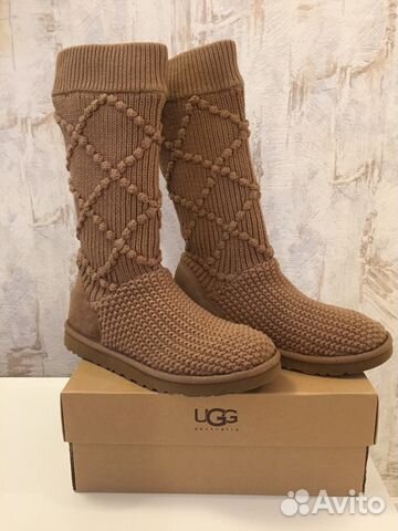 Угги сапоги UGG женские вязанные, размер 38-38,5 Угги сапоги UGG женские вязанные, размер 38-38,5
