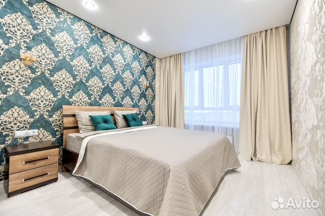 

1-к. квартира, 53 м², 2 кровати