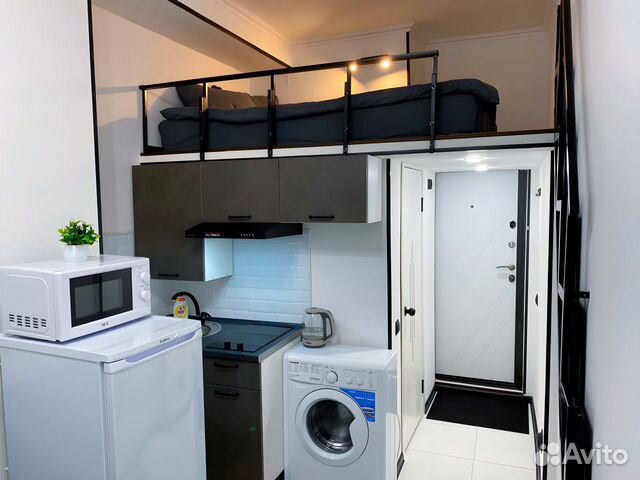 

Квартира-студия, 14,3 м², 2 кровати