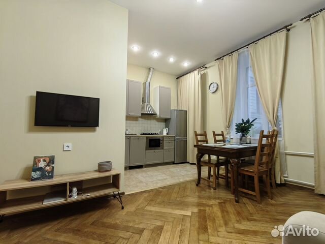 

1-к. квартира, 47 м², 2 кровати