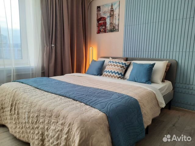 

Квартира-студия, 30 м², 2 кровати