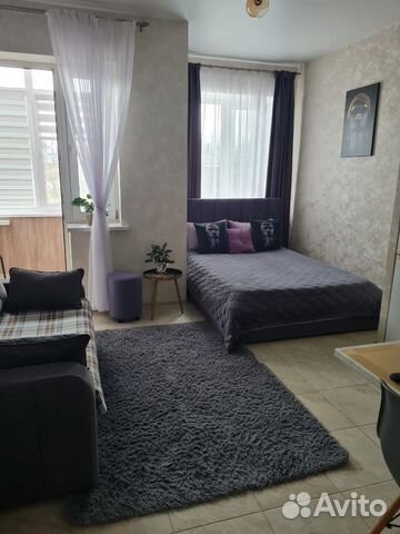 

Квартира-студия, 30 м², 2 кровати