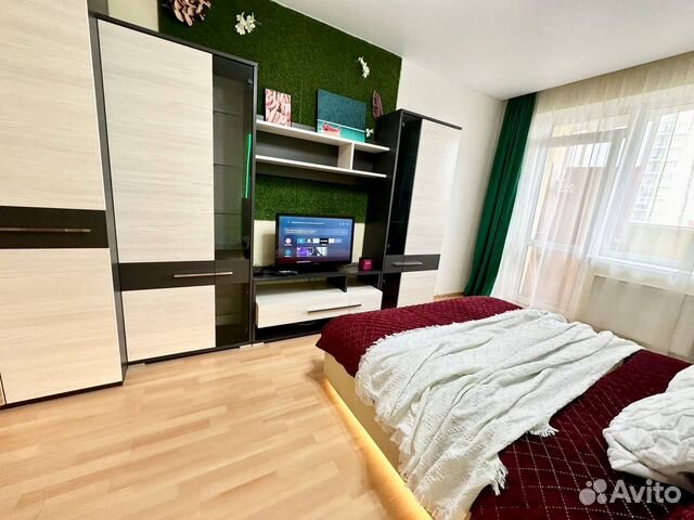 

1-к. квартира, 42 м², 2 кровати