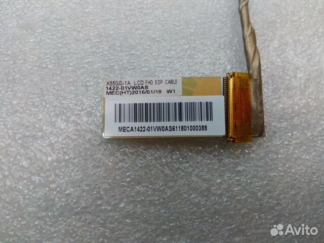 Шлейф матрицы новый 1422-01VW0AS ноутбука Asus Шлейф матрицы новый 1422-01VW0AS ноутбука Asus