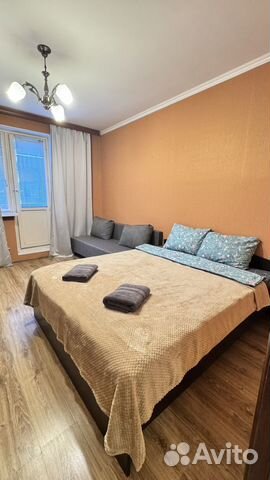 

1-к. квартира, 42 м², 2 кровати
