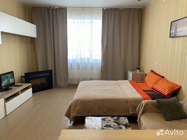 

Квартира-студия, 32 м², 2 кровати