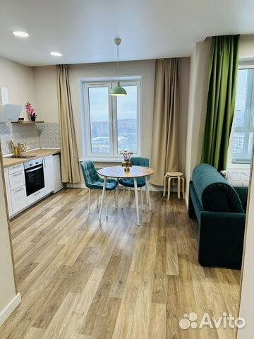 

Квартира-студия, 36 м², 2 кровати