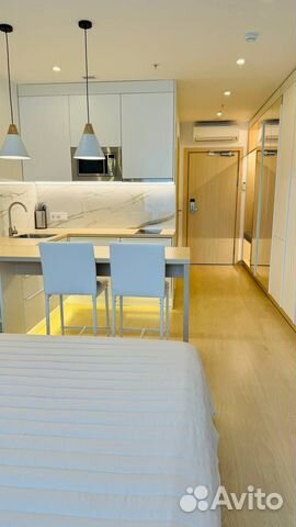 

Квартира-студия, 28 м², 2 кровати