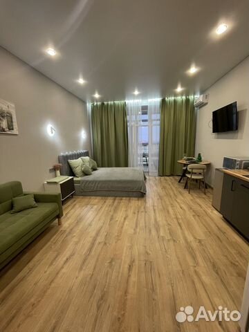 

Квартира-студия, 35 м², 2 кровати