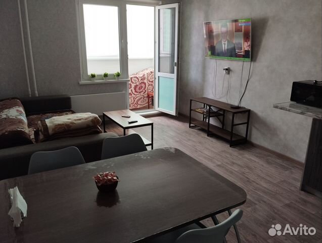 

1-к. квартира, 40 м², 4 кровати