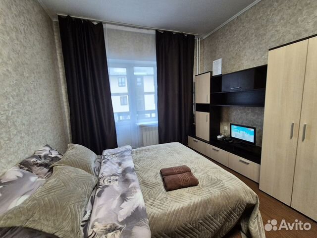 

Квартира-студия, 30 м², 2 кровати