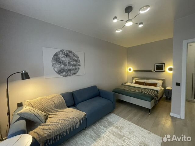 

1-к. квартира, 40 м², 2 кровати