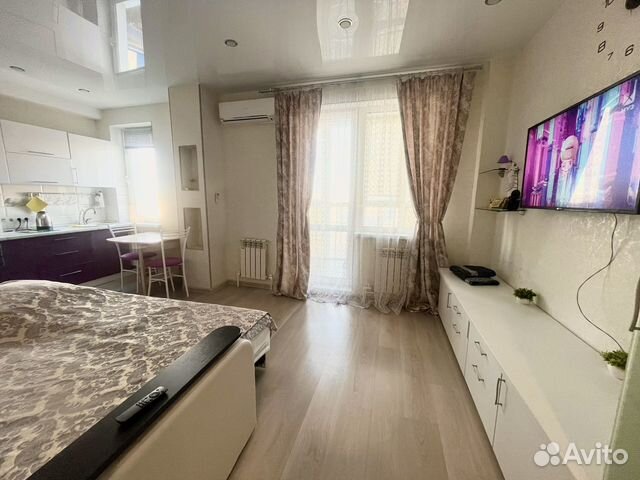 

Квартира-студия, 35 м², 2 кровати