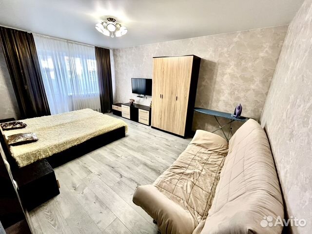 

1-к. квартира, 43 м², 2 кровати