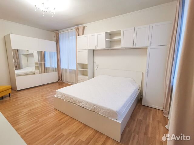 

1-к. квартира, 43 м², 2 кровати