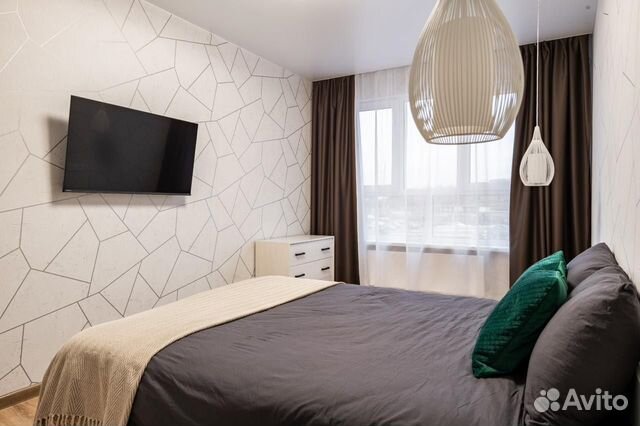 

2-к. квартира, 53 м², 2 кровати