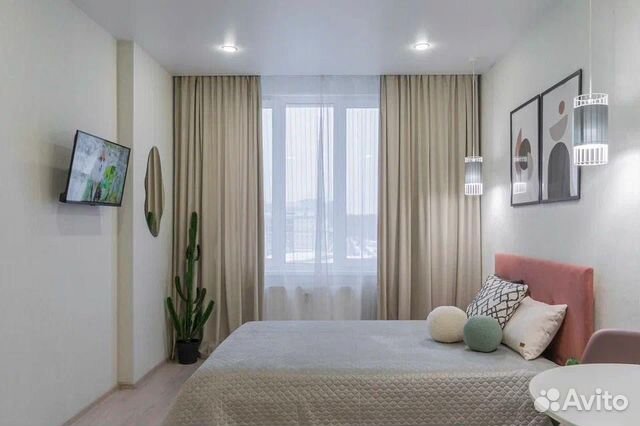

Квартира-студия, 23,5 м², 2 кровати