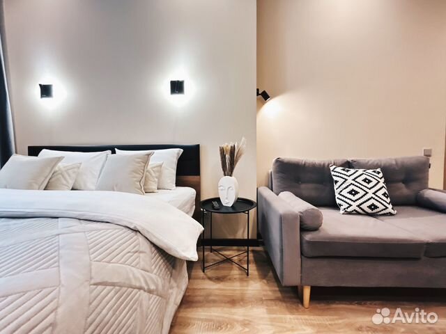 

Квартира-студия, 23 м², 2 кровати
