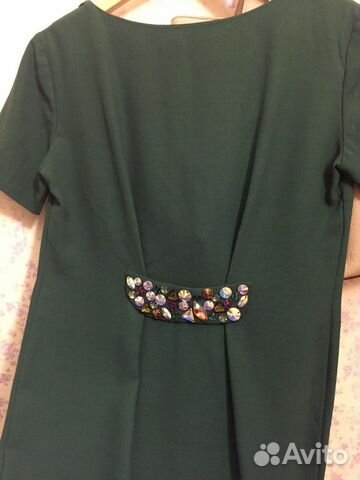 Платье с камнями Swarovski