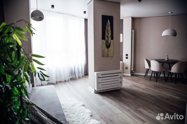 

1-к. квартира, 45 м², 2 кровати