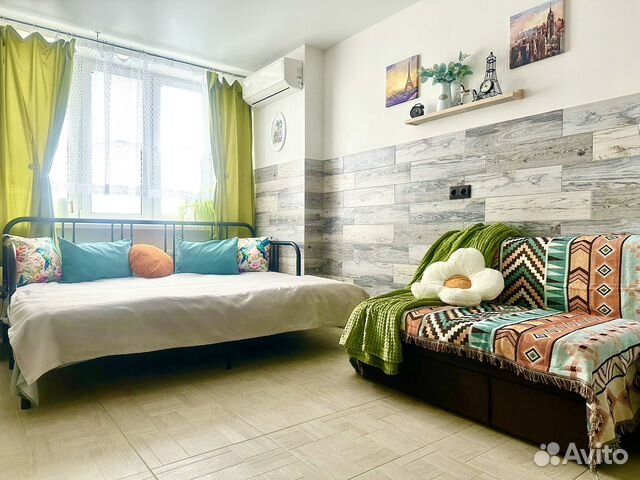 

Квартира-студия, 22 м², 2 кровати