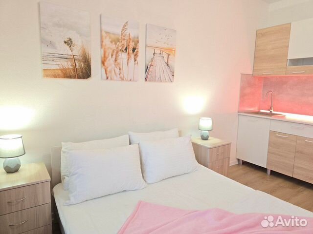 

Квартира-студия, 25 м², 1 кровать