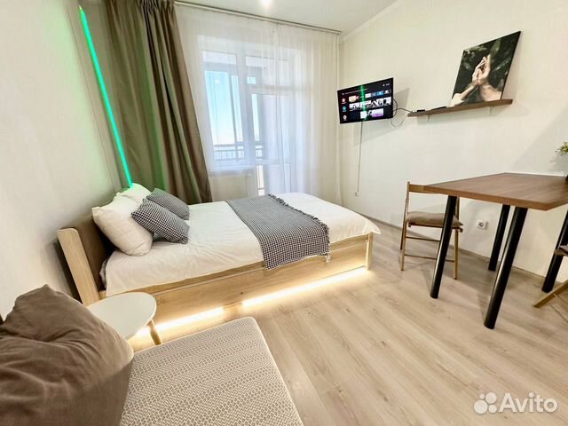 

Квартира-студия, 33,8 м², 2 кровати