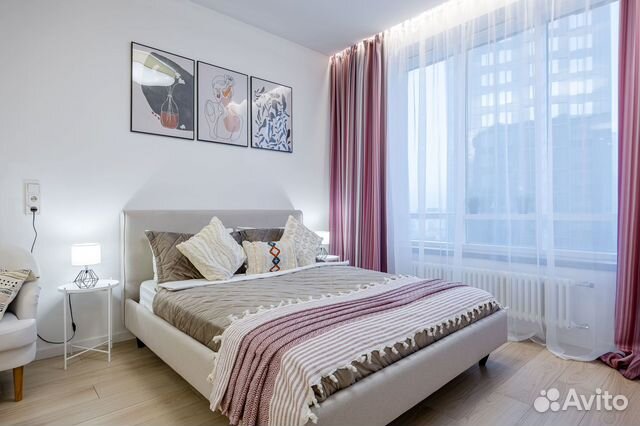 

Квартира-студия, 33 м², 1 кровать