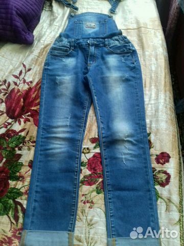 Джинсовый комбинезон Джинсовый комбинезон