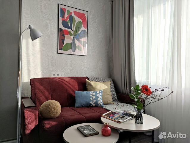 

1-к. квартира, 37 м², 2 кровати