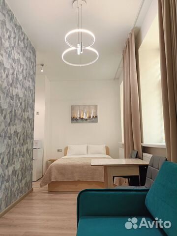 

Квартира-студия, 23,5 м², 2 кровати