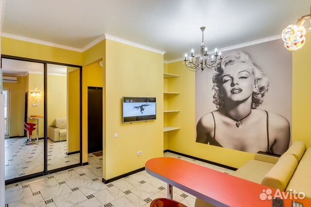 

1-к. квартира, 42 м², 2 кровати