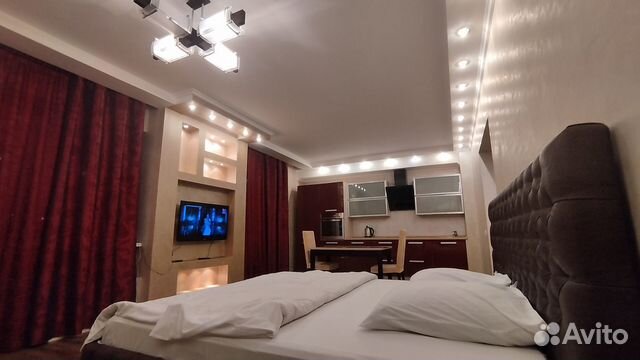 

Квартира-студия, 55 м², 1 кровать