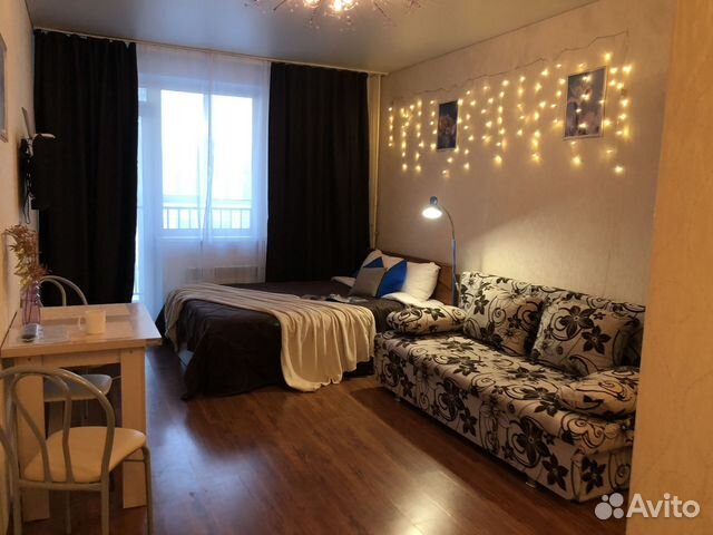 

Квартира-студия, 32 м², 4 кровати