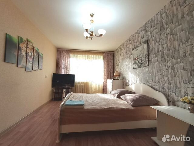 

1-к. квартира, 34 м², 2 кровати