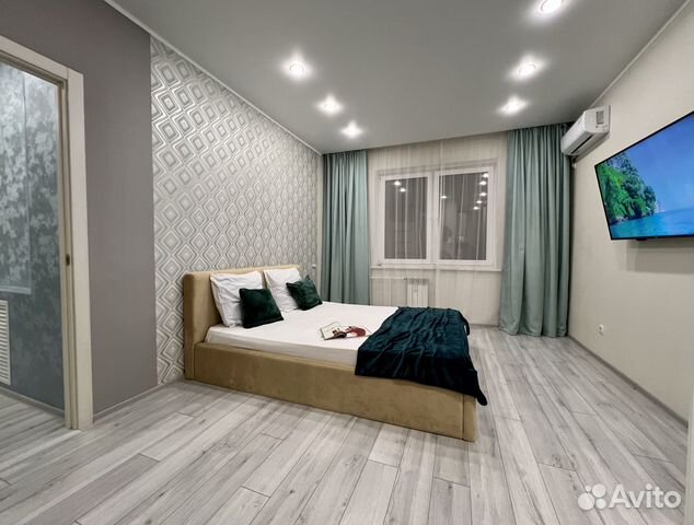 

1-к. квартира, 45 м², 2 кровати