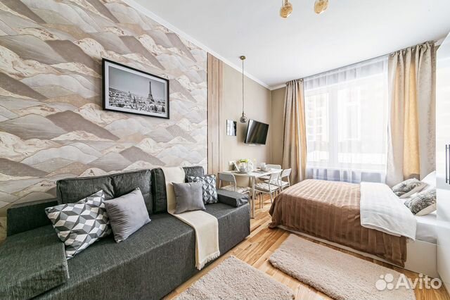 

Квартира-студия, 12 м², 1 кровать