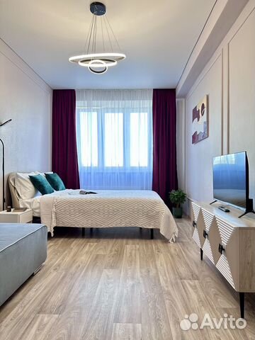 

1-к. квартира, 42 м², 2 кровати
