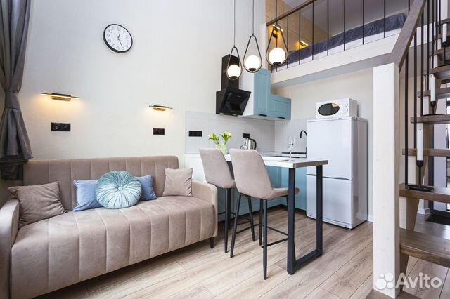 

Квартира-студия, 27 м², 2 кровати