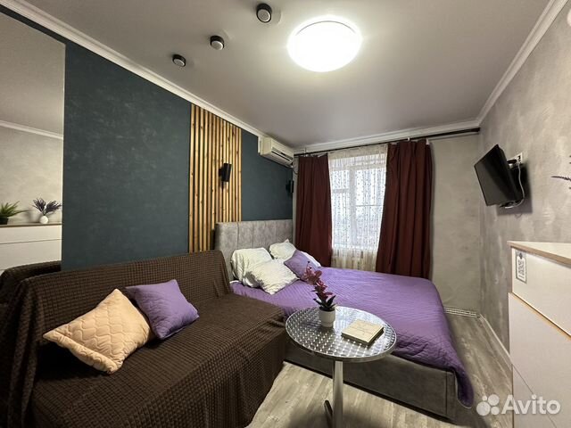 

Квартира-студия, 18 м², 2 кровати