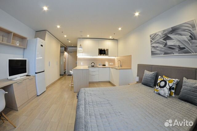 

Квартира-студия, 31 м², 2 кровати