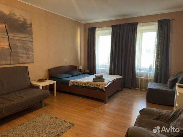 

1-к. квартира, 40 м², 2 кровати