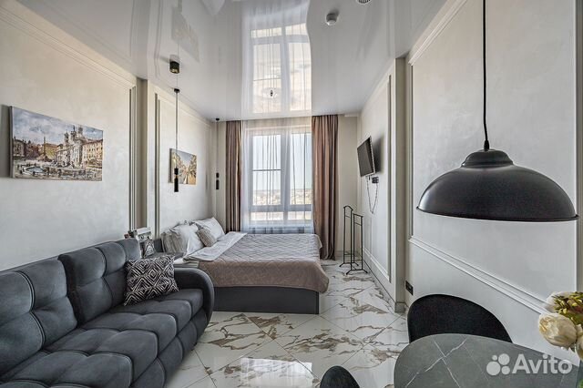 

Квартира-студия, 27 м², 2 кровати