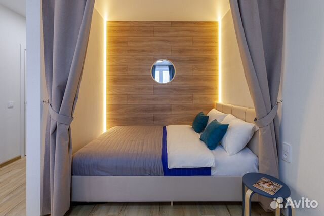 

Квартира-студия, 33 м², 2 кровати
